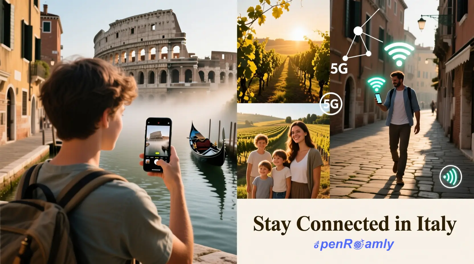 OpenRoamly eSIM Stay Connected In Italy OpenRoamly eSIM Stay Connected In Italy